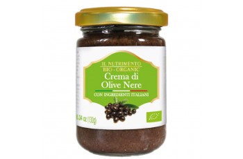 Crema di olive nere Bio - 130 gr